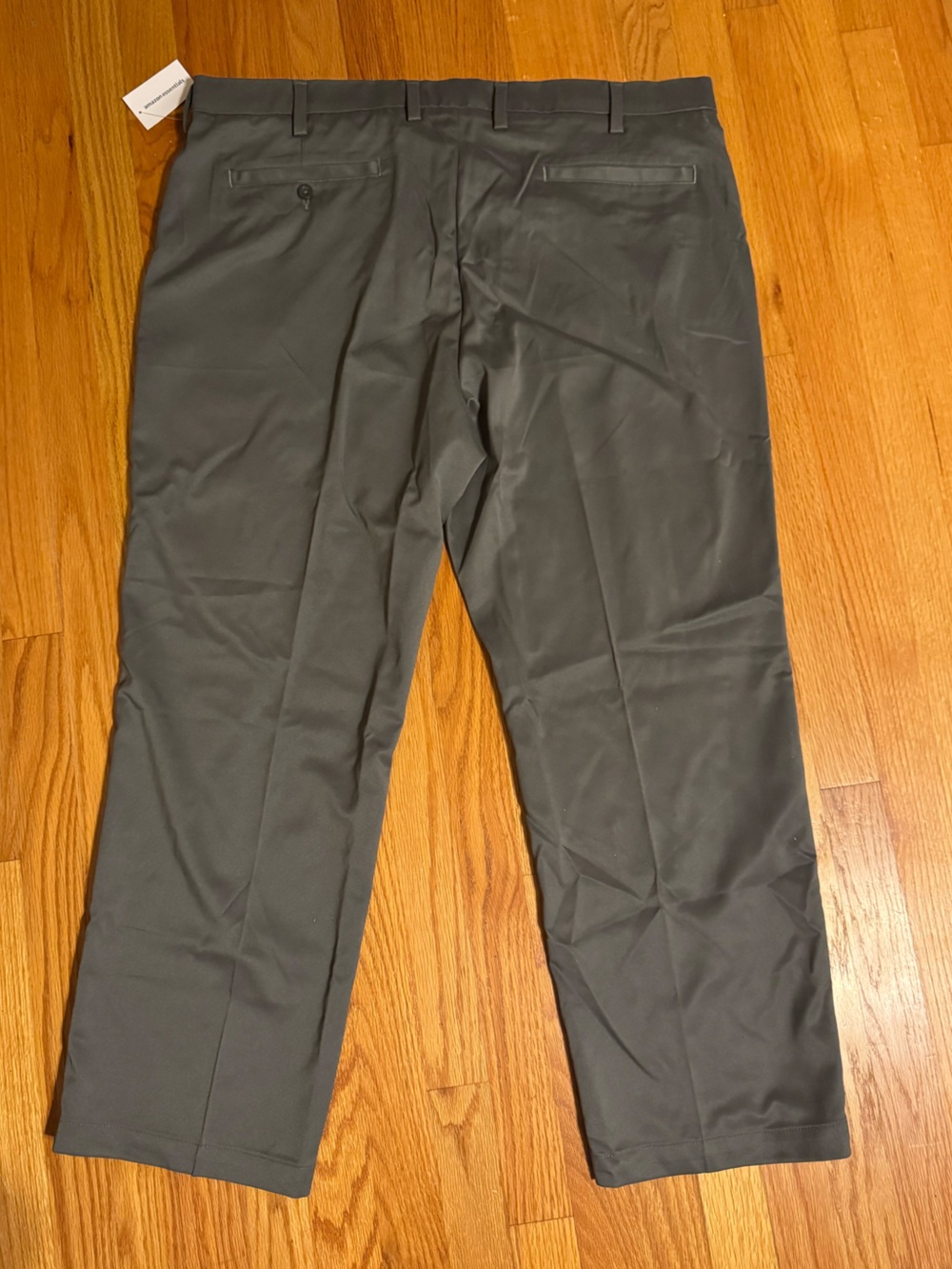 Amazon Essentials Men's Grey Casual Dress Pants